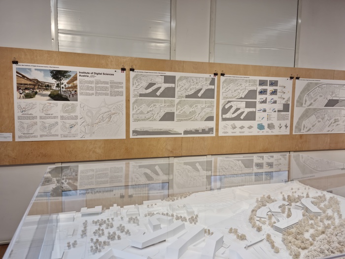 Wettbewerbsausstellung Campus der IT:U