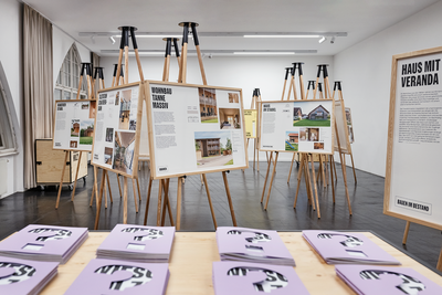 Ausstellung Wieso Holz? im afo architekturforum oberösterreich