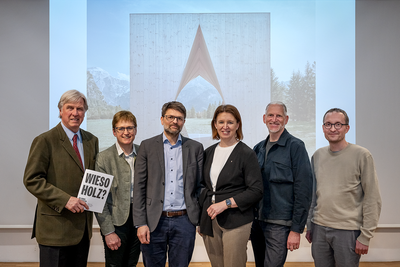 Ausstellung Wieso Holz? im afo architekturforum oberösterreich