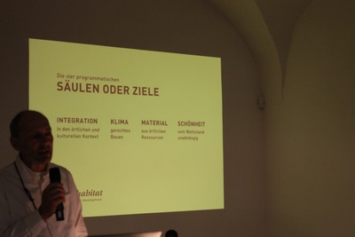 BASEhabitat mit Architektur über die Grenzen: 16.11.2015