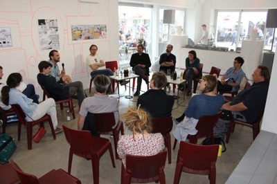 HDA im Lendwirbel 06.05.2016:  Diskussion, DJ Line-up