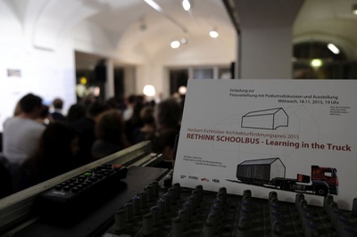 Herbert Eichholzer Architekturförderungspreis 2015: 18.11.2015