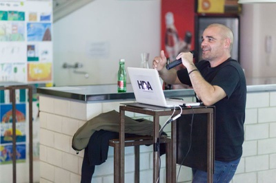 Symposium free play Auftakt: Santiago Cirugeda, Vortrag 05.11.2015