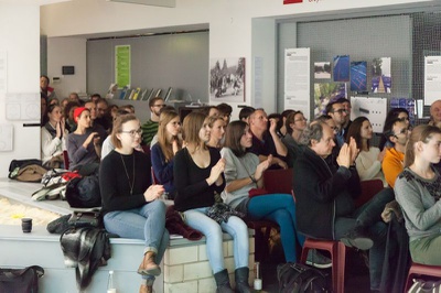 Symposium free play Auftakt: Santiago Cirugeda, Vortrag 05.11.2015