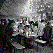 Richtfest im R50-Gemeinschaftsraum