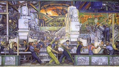 Detroit Industry Murals, Diego Rivera
