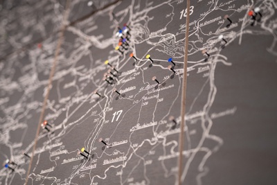 Kontaminierte Orte, Ansicht Ausstellung – © Violetta Wakolbinger