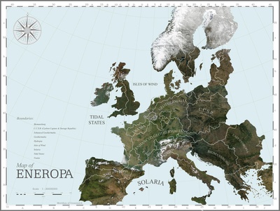 Roadmap 2050: A Practical Guide to a Prosperous, LowCarbon Europe and Eneropa Map, 2010 | AMO (in collaboration with Imperial College London, KEMA, McKinsey & Company, Oxford Economics).