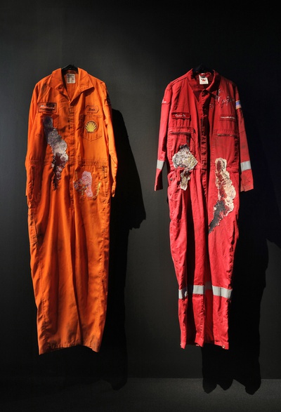 The Great Endeavor, Humanity’s Largest Construction Project, 2023 Liam Young Costume by Ane Crabtree