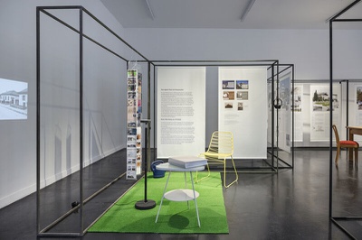 Suburbia: Gebaute Träume. Zukunft Einfamilienhaus, eine Ausstellung des Architekturzentrum Wien im afo