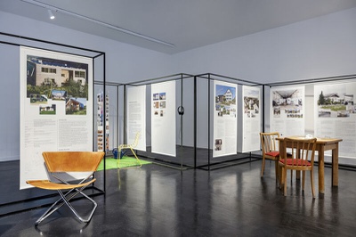 Suburbia: Gebaute Träume. Zukunft Einfamilienhaus, eine Ausstellung des Architekturzentrum Wien im afo