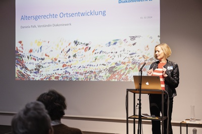 Dr.in. Daniela Palk, Vorständin Diakonie | Vortrag Altersgerechte Ortsentwicklung
