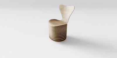 7 cool architects_BIG Bjarke Ingels Group © Fritz Hansen – © Variation des Arne Jacobsen Serie 7™ Stuhl von BIG Bjarke Ingels Group ⓒ Fritz Hansen 7 cool architects_BIG Bjarke Ingels Group © Fritz Hansen