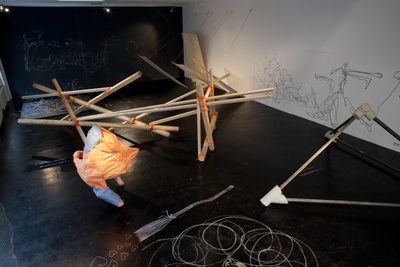 architektur + tanz Ausstellungsansicht