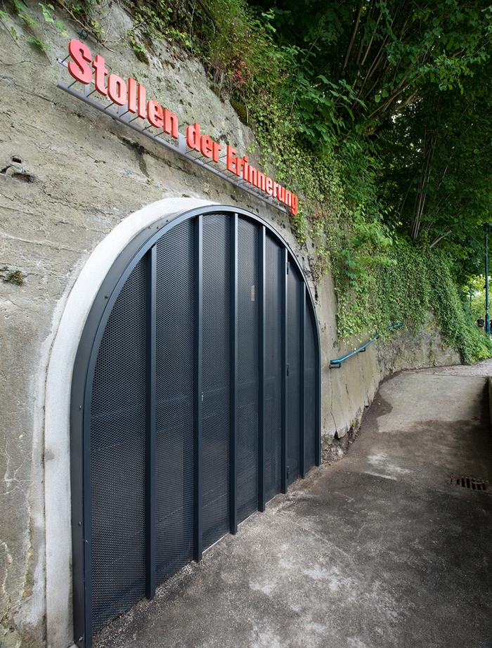 Stollen der Erinnerung, Steyr, Architektur: Bernhard Denkinger