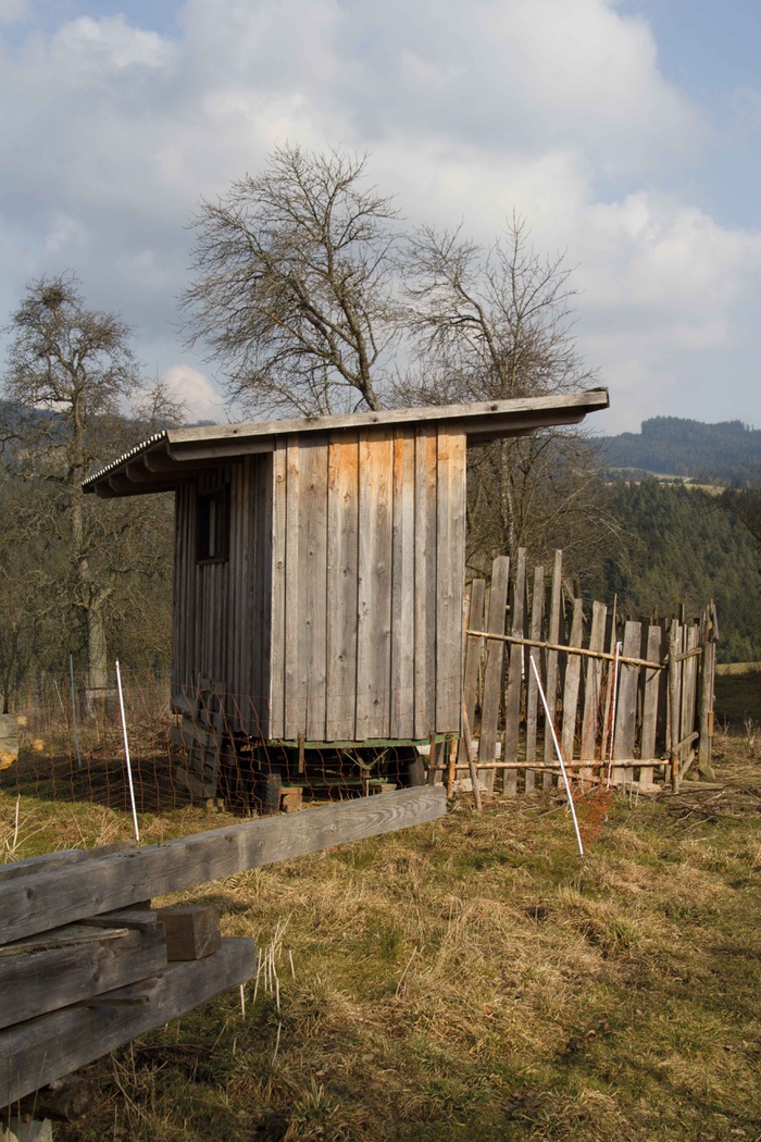 Ziegenhaus nebst Strohhaus, Gutau