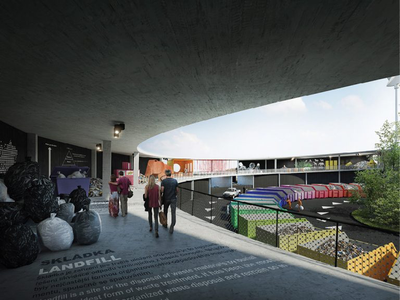 "Gallery of trash", Rendering