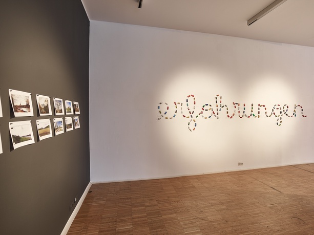 Ausstellung erfahrene Landschaft – © Kurt Hörbst Ausstellung erfahrene Landschaft