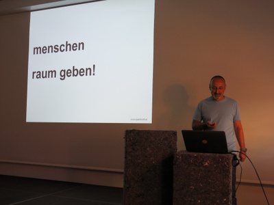 Werkvortrag von Peter Sapp / querkraft architekten