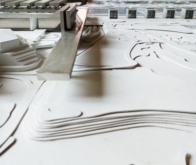 Modell PAUHOF Architekten