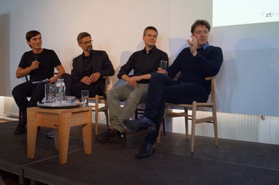 Tobias Hagleitner (li.), Carsten Venus, Gerry Schwyter, Xander Vermeulen Windsant