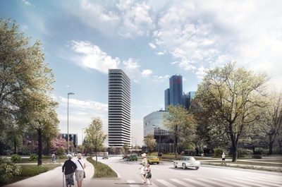 BrucknerTower Rendering – © expressiv | AllesWirdGut BrucknerTower Rendering