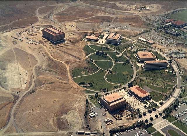 Luftaufnahme Campus UC Irvine, 1968