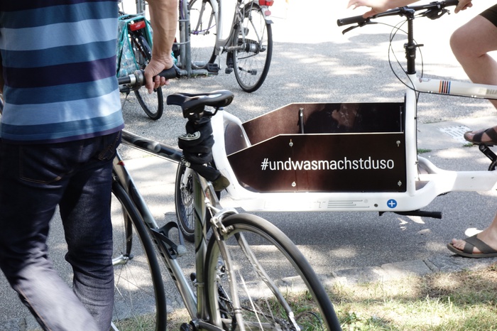 Gemeinderad unterwegs