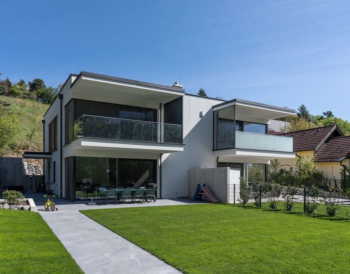 Doppelhaus Neubau – © Bernhard Schmidt