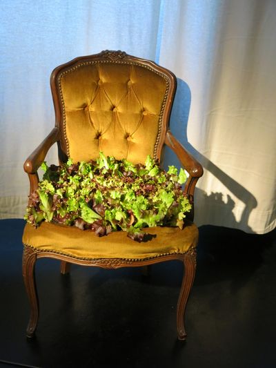 BAUhahaHAUS Ikeanographic Art Collective / Turf Tabouret