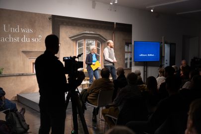 27.02.2025, afo architekturfoum oberösterreich.  Anna Minta, Franz Koppelstätter Und was machst du so? Werner Sobek