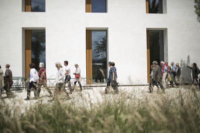 Architekturvermittlung vor Ort und im Gespräch
