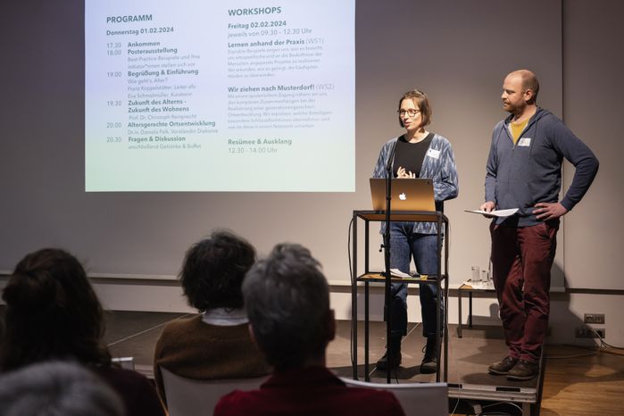 Wie geht's, Alter? | Eva Schmolmüller (Projektleiterin), Franz Koppelstätter (afo-Leiter)