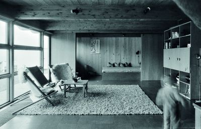 Rudolf Wäger, Siedlung Ruhwiesen, Schlins, 1971–1973 Innenraum