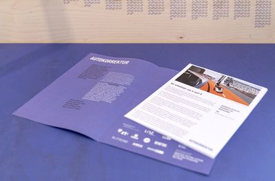 Ausstellungsansicht Autokorrektur