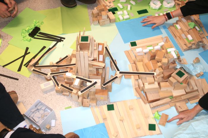 Die Bergstadt gebaut von Schüler*innen des Wirtschaftskundlichen Realgymnasiums Salzburg