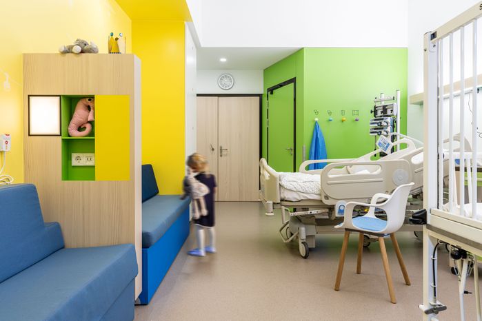Kinder- und Jugendklinik Freiburg, Architektur: Health Team Vienna (Albert Wimmer ZT GmbH & Architects Collective ZT GmbH