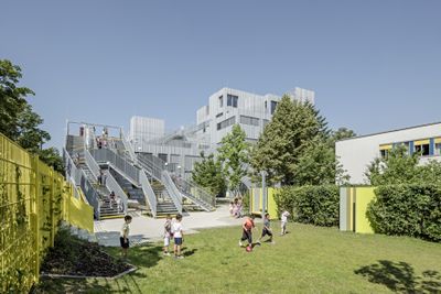 Volks- und Berufsschule Längenfeldgasse, Architektur: PPAG Architects, Bauherr*in: Stadt Wien MA56