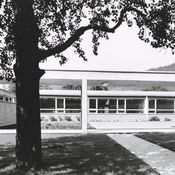 Karl Sillaber und C4_Foto C4 Architekten, Volksschule Nüziders, 1963