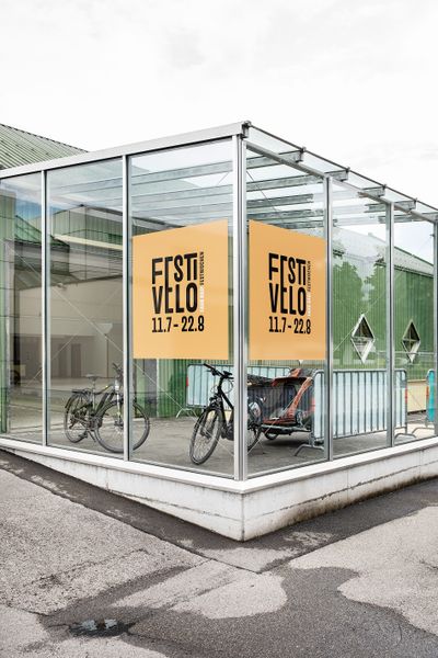 "Fahr Rad! Die Rückeroberung der Stadt" im Rahmen des "Festivelo" in Lustenau
