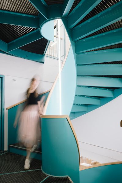 ART MAGAZIN Architekt Philipp Weinberger. Demnächst werden hier Studios und Coworking-Ateliers neben Gastronomie und dem Schaudepot der Linzer Stadtmuseen einziehen.