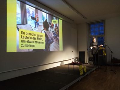 Eröffnung Ausstellung "Boden g'scheit nutzen", Landluft  Felicitas Baldauf, Landluft