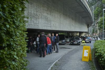 Kino unter der Brücke