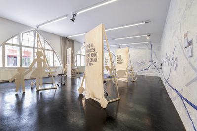 Ausstellungsansicht Autokorrektur