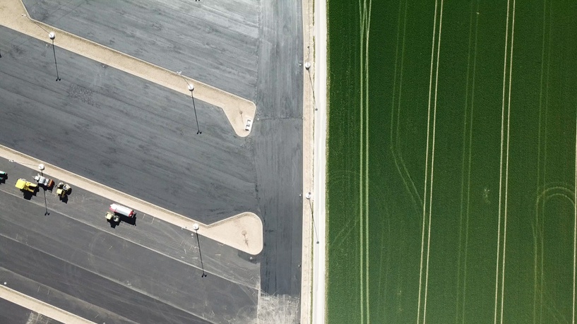 Verbaute Erde - Parkflächen statt Ackerland