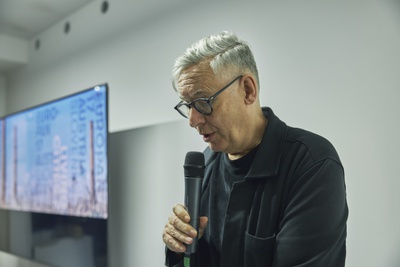 Bart Lootsma bei seiner Keynote am 7. März 2024 im vai