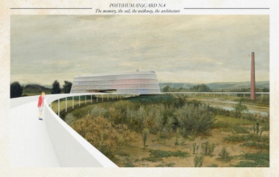 2 | Illustration des Projekts “Back Off!“, Runner-Up des Standorts Celje